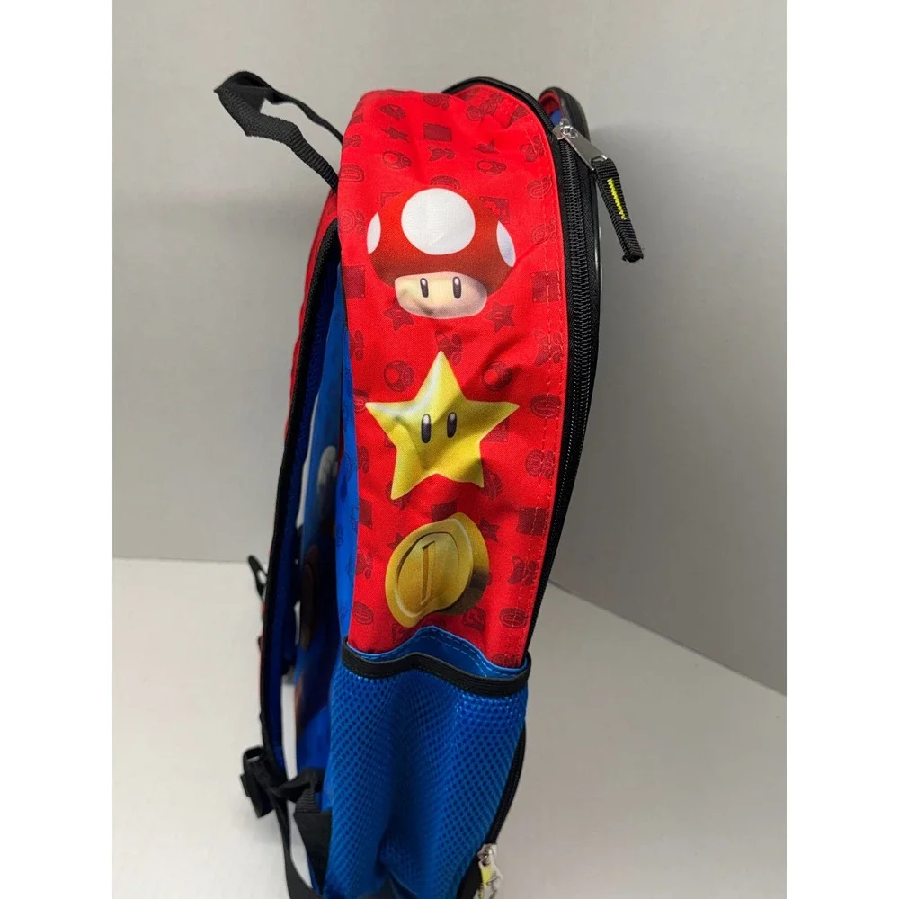 Nintendo Super Mario Luigi Yoshi 17 Inch Backpack Laptop Sleeve NWT